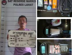Pengedar Narkotika Dibekuk Satresnarkoba Polres Lahat