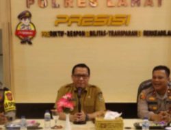 PJ Bupati Lahat Jalin Silaturahmi Forkopimda dan H.Syaifudin Aswari Rifai