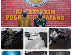 Dua Pelaku Pencurian Sepeda Motor, di Bekuk Tim Sus Polres Lumajang