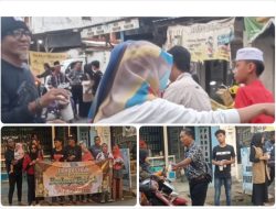 Peduli dalam Toleransi, Komunitas Jurnalis Nusantara “TRABAS” Berbagi Takjil