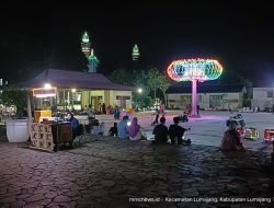 Alun-Alun Lumajang Menjadi Pusat Hiburan Keluarga dan Pendorong Perekonomian Lokal di Momen Idul Fitri 1445 H