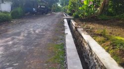 Proyek Draenase Jaring Aspirasi Masyarakat di Dusun Kelompangan Rampung 100%